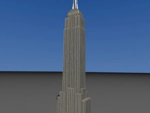 empire state building v2 3D Model