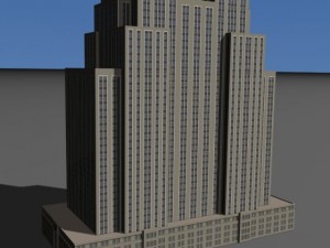 empire state building v2 3D Model