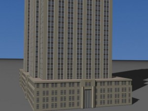 empire state building v2 3D Model
