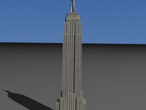 empire state building v2 3D Model