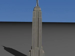 empire state building v2 3D Model