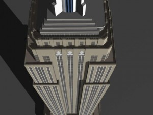 empire state building v2 3D Model