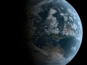 photorealistic earth 3D Model