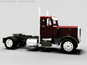 peterbilt 289 3D मॉडल