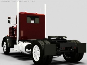 peterbilt 289 3D मॉडल