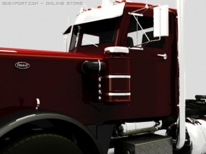 peterbilt 289 3D मॉडल