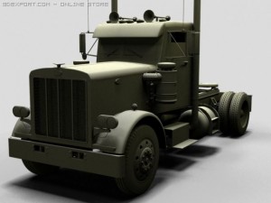peterbilt 289 3D मॉडल