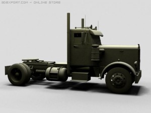 peterbilt 289 3D मॉडल