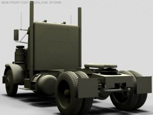 peterbilt 289 3D मॉडल