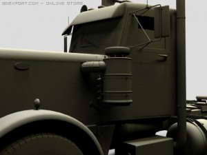 peterbilt 289 3D मॉडल