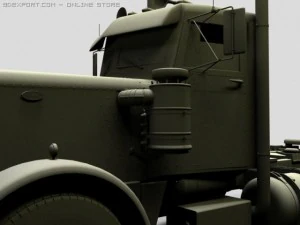peterbilt 289 3D Model