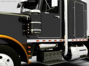 peterbilt 359 Modèle 3D
