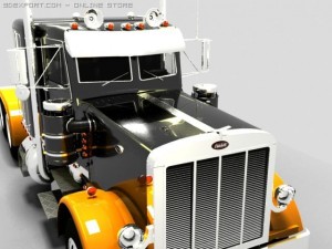 peterbilt 359 Modèle 3D