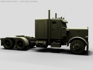 peterbilt 359 Modèle 3D