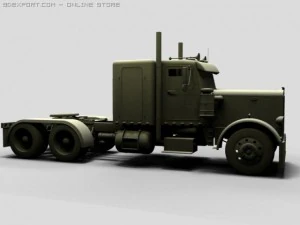 peterbilt 359 3D Model