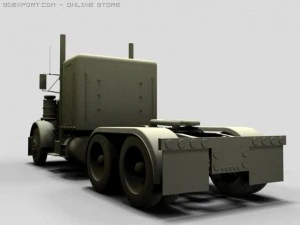 peterbilt 359 3D Model