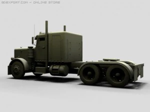 peterbilt 359 3D Model