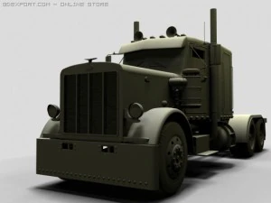 peterbilt 359 3D Model
