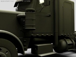 peterbilt 359 3D Model