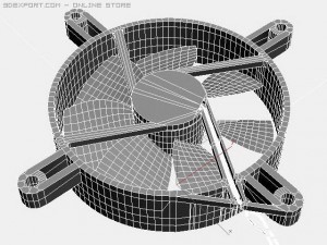 the fan Modello 3D