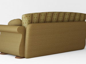 couch7 brown 3D Model