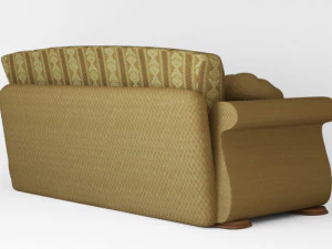 couch7 brown 3D Model