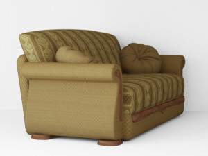 couch7 brown 3D Model