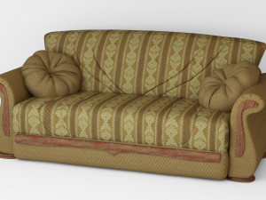 couch7 brown 3D Model