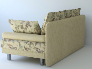 couch4yellow 3Dモデル