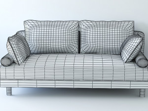 couch4yellow 3Dモデル