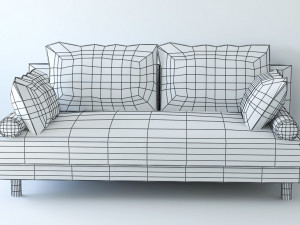 couch4yellow 3Dモデル