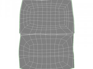 couch4yellow 3Dモデル