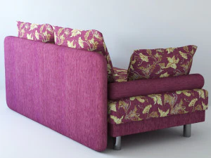 couch4red Modello 3D