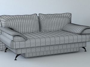 couch2blue Modèle 3D