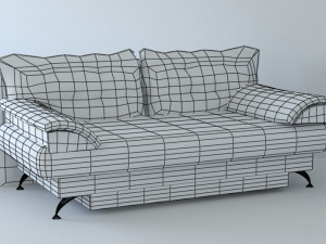 couch2blue Modèle 3D