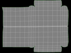 kanapa2niebieska Model 3D