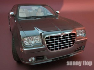 chrysler 300c 3Dモデル