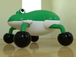 massager frog Model 3D