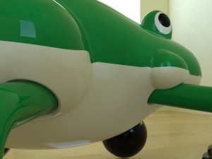 massager frog Model 3D