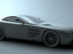 mercedes mclaren slr 3D Model