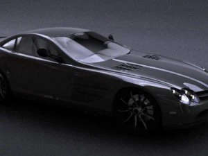 mercedes mclaren slr 3D Model