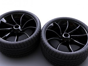 wheels tire 3D Model