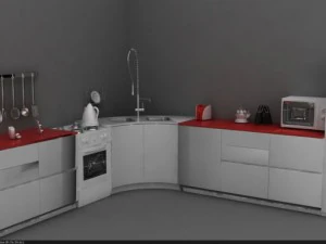 cozinha Modelo 3D