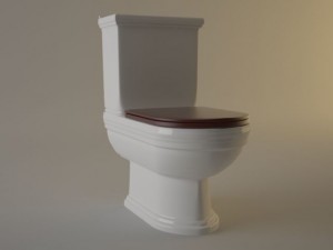 gala inodoro noble 3D Model