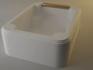 afia 2 x 15 with gold 3D Model