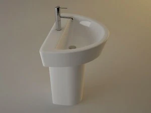 lavabo arq 750 mm 3D Model