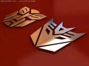 logo du transformateur Modèle 3D