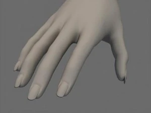 महिलाओं का हाथ 3D मॉडल