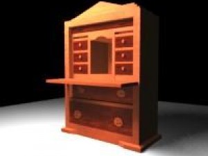 22 chair table collection 3D Model