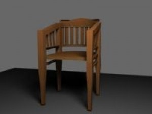 22 chair table collection 3D Model